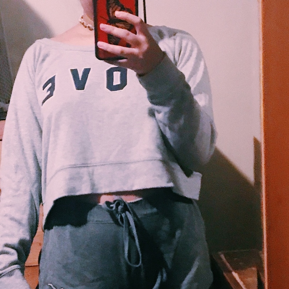 "LOVE" sweatshirt